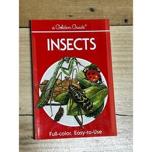 Vintage A golden guide book. Insects. Full color & easy to use
